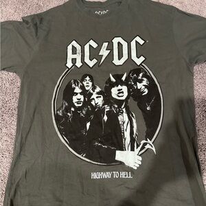 Acdc AC/DC pull & bear P&B classic rock highway to hell sz L